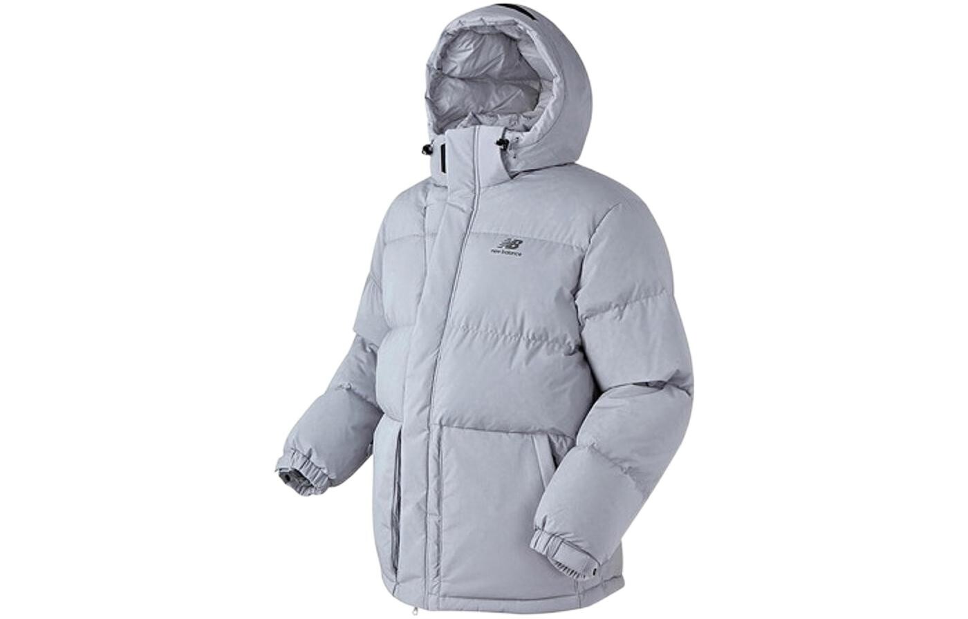 

Короткая куртка Active унисекс серая New Balance, серый