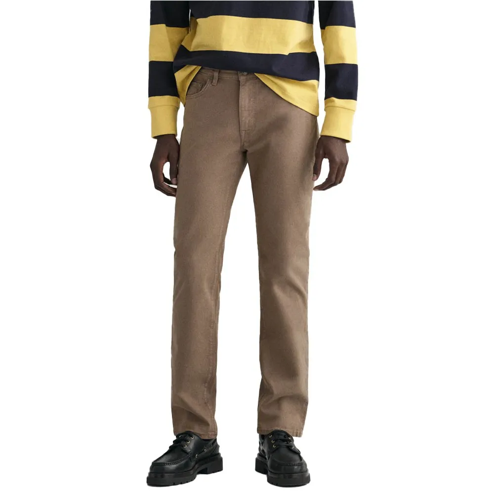 

Джинсы Gant Desert Slim Fit, коричневый