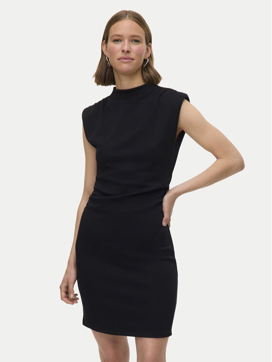 

Повседневное платье slim fit Nelli 10335685 Vero Moda, черный
