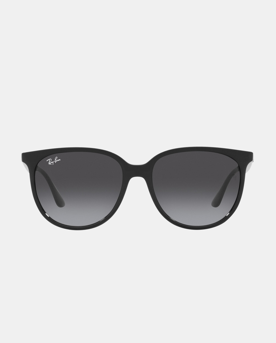 

Круглые черные женские солнцезащитные очки Ray-Ban, черный