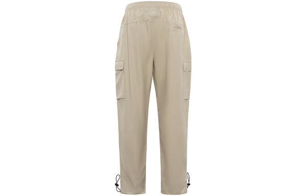Брюки men's sportswear logo small label embroidered woven cargo casual pants/trousers light brown Nike, мультиколор — фото 3