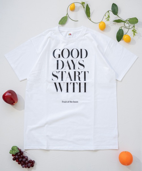 

Футболка с принтом, унисекс, короткий рукав FRUIT OF THE LOOM, белый