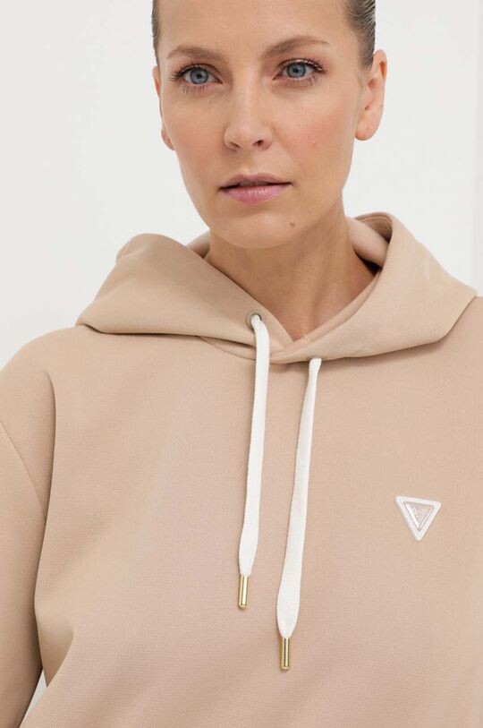 

Толстовка с капюшоном Guess, бежевый