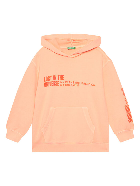 

Свободный крой толстовки 3WITC204G United Colors Of Benetton, оранжевый