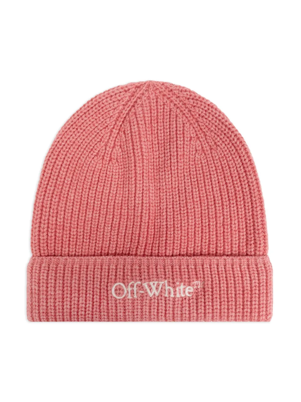 

Шапка бини с вышитым логотипом OFF-WHITE KIDS, розовый