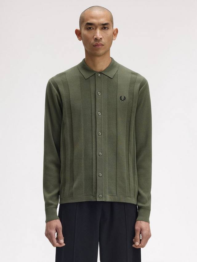 

Хлопковая поло с пуговицами Fred Perry