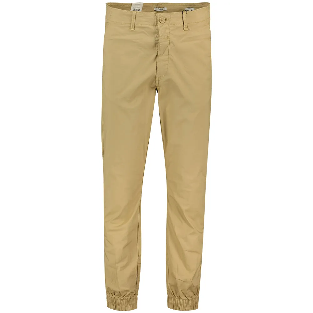 

Брюки чинос Pepe Jeans Tapered Fit Poplin, бежевый