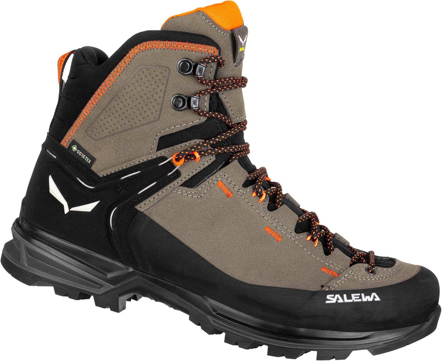 

Мужские походные ботинки Salewa Mountain Trainer 2 Mid с водонепроницаемой мембраной Gore-Tex GTX, черный