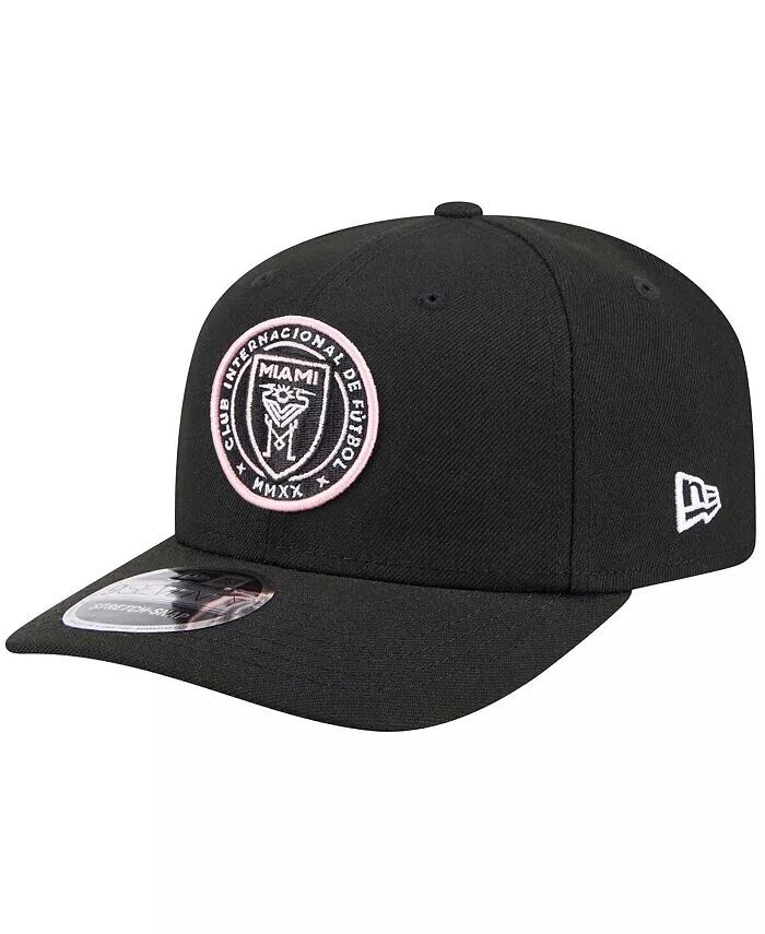

Мужская черная кепка Inter Miami CF 9SEVENTY Stretch-Snap New Era