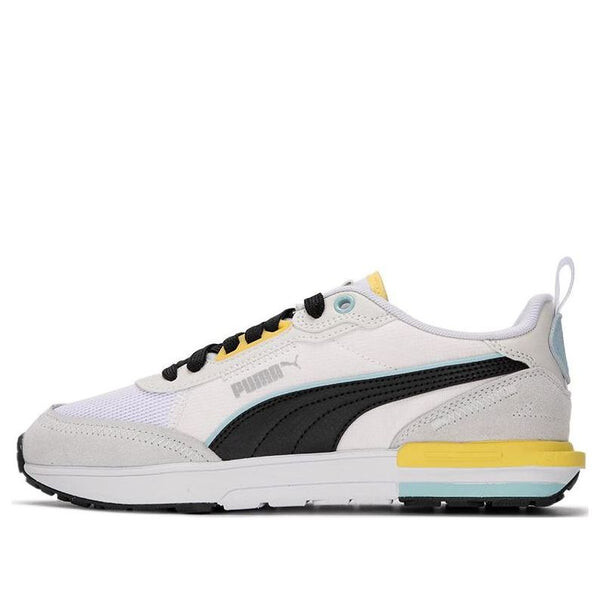 

Кроссовки r22 'white black vaporous grey' Puma, белый