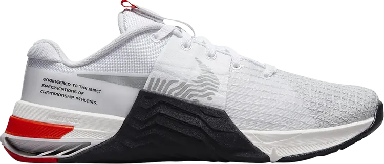 

Кроссовки Wmns Metcon 8 'White Black Red', белый