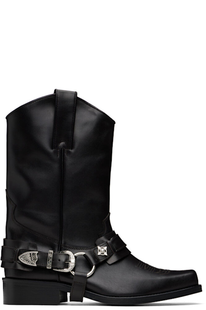 

Эксклюзивные коричневые сапоги SSENSE Harness Toga Virilis