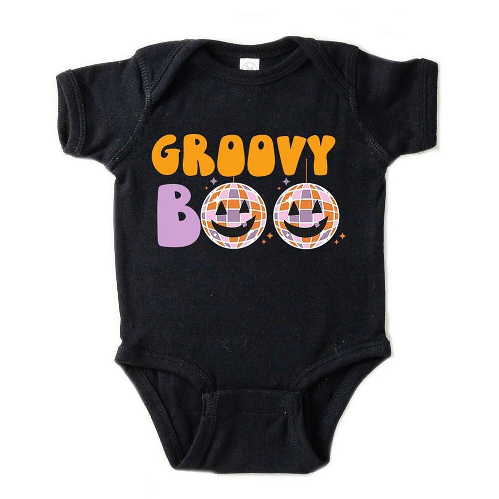 

Детское боди Groovy Boo The Juniper Shop, черный