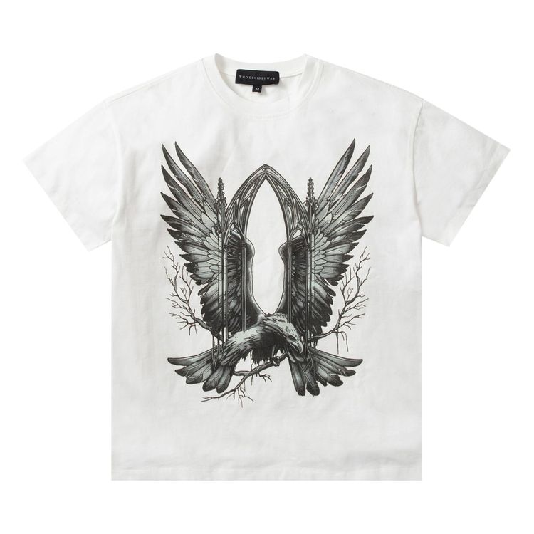 

Футболка Who Decides War Soaring Window Short-Sleeve T-Shirt 'Cloud', белый
