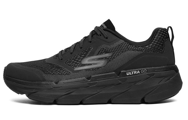 

Skechers Мужские кроссовки для бега с максимальной амортизацией Black Gray