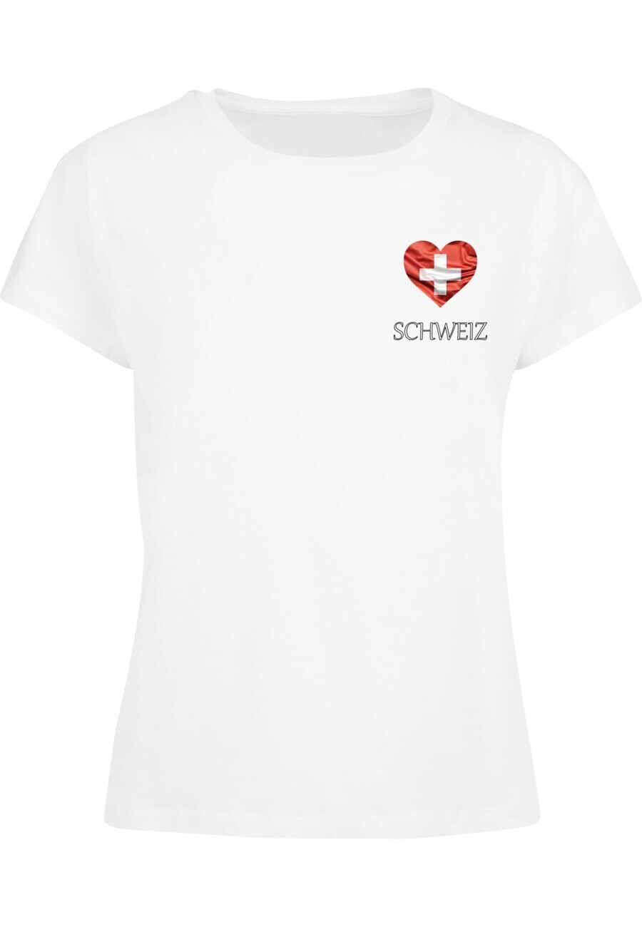 

Футболка Merchcode Shirt Football - Switzerland, белый