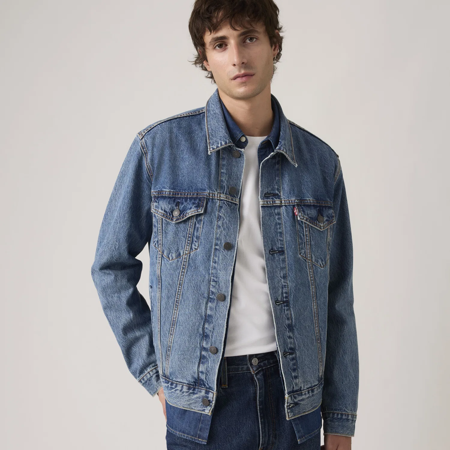 Куртка дальнобойщика Levi's, Medium Wash