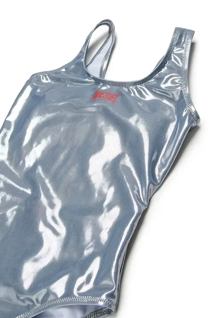 Купальник цельный MIFOG SWIMSUIT Diesel, серебряный — фото 3