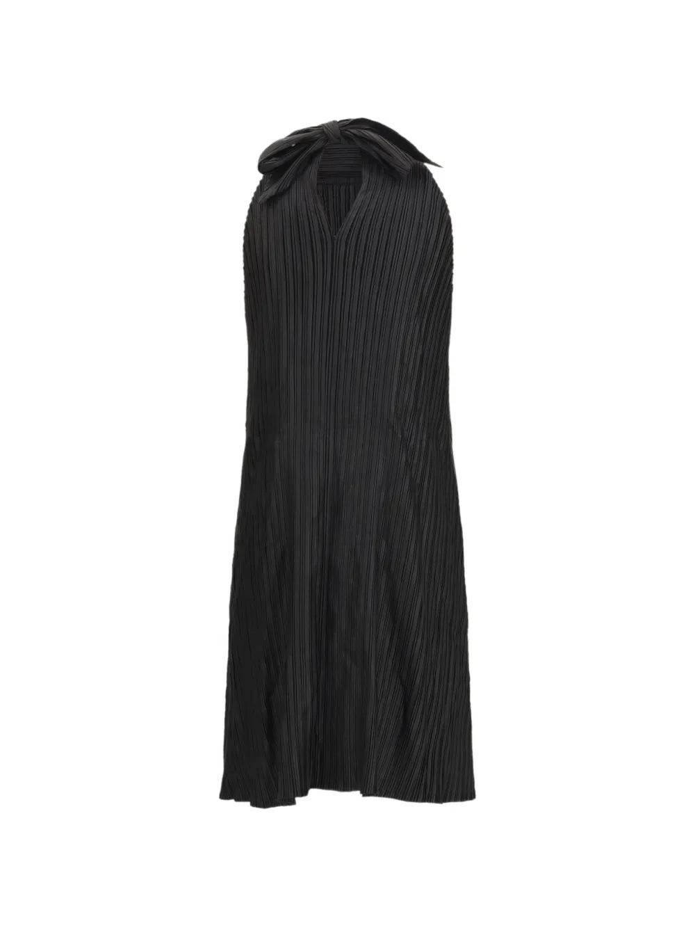 

Мини-платье с бантом Gongdid Design, черный