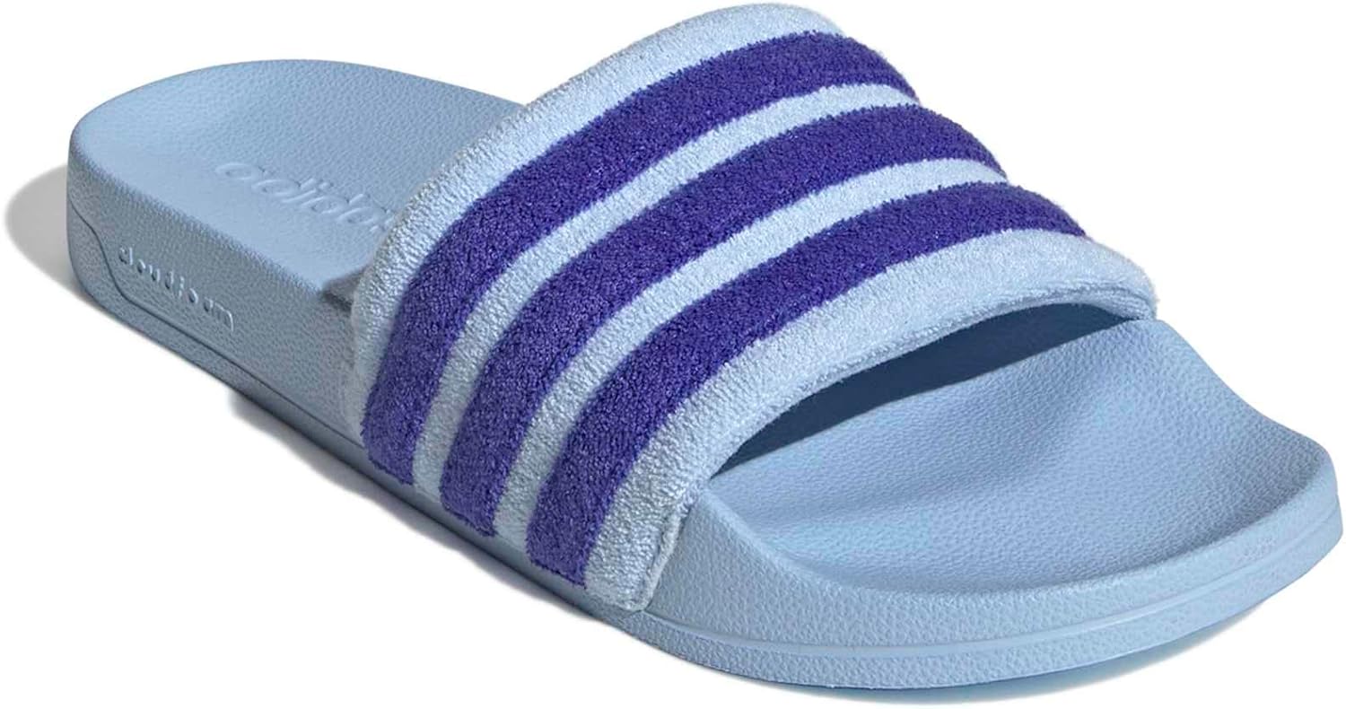 Сандалии adidas Adilette Noshower для взрослых унисекс, синий — фото 4
