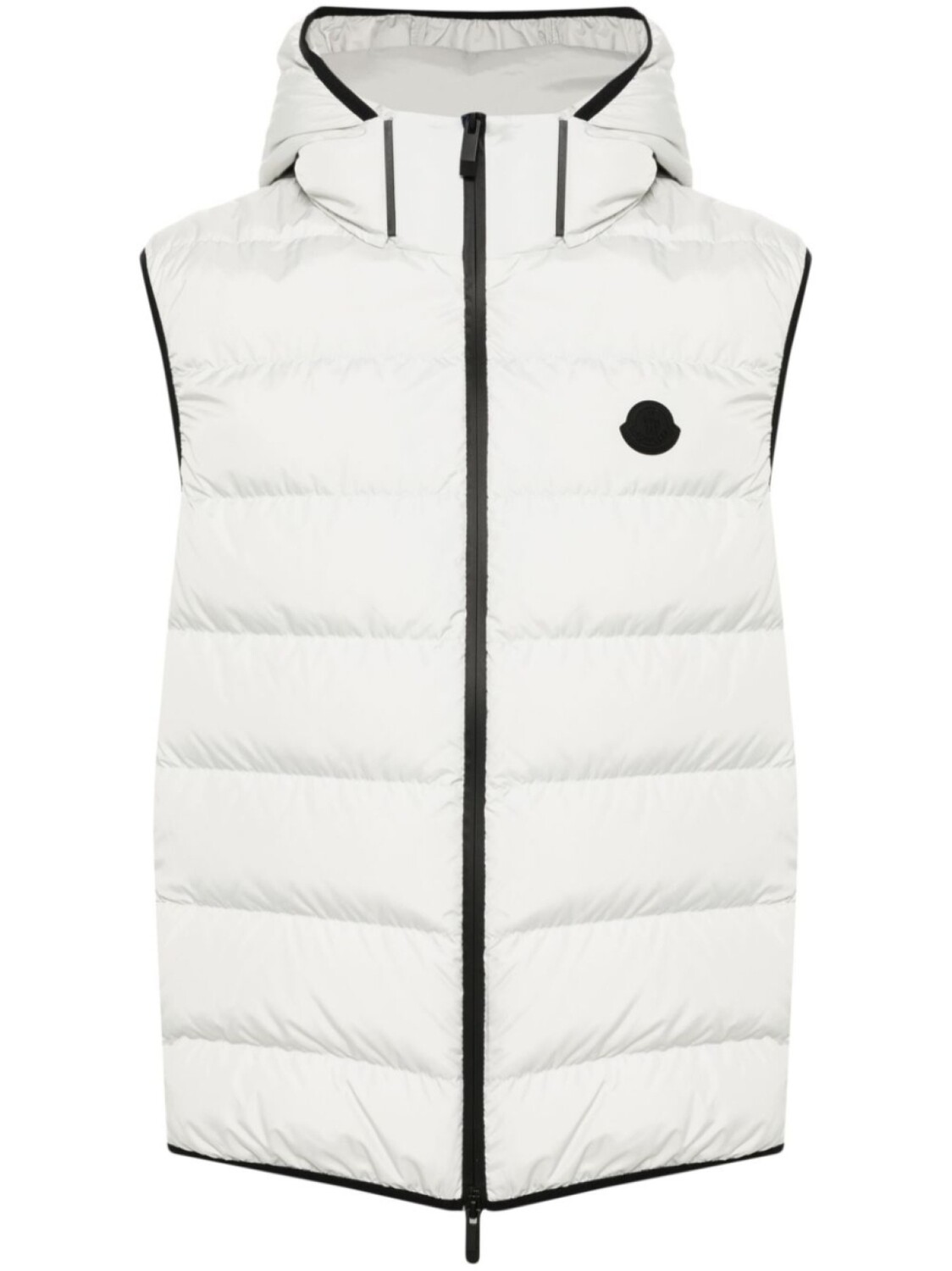 

Moncler жилет Valmasque со съемным капюшоном, серый
