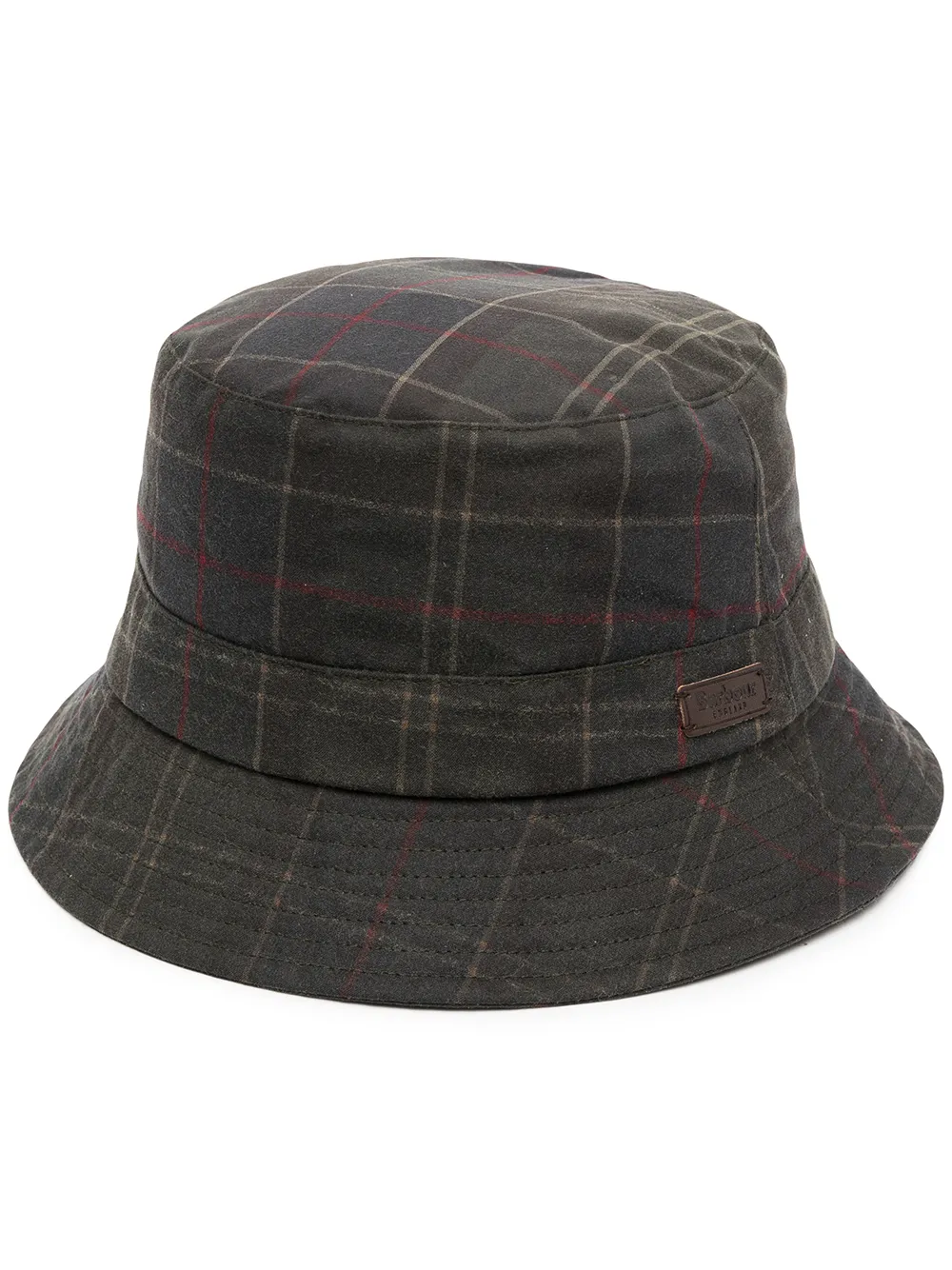 

Панама в клетку тартан Barbour, зеленый