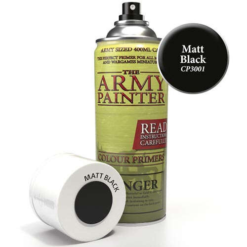 

Аксессуары Army Painter Army Painter Color Primer: Matt Black (400ml)