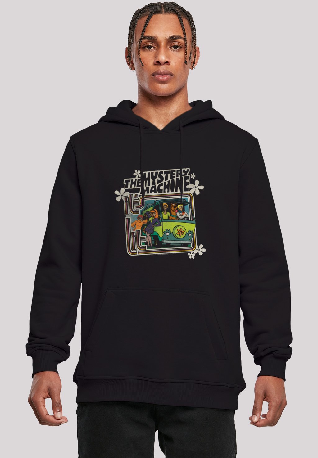 

Толстовка SCOOBY DOO MYSTERY MACHINE VAN BUS - Hoodie F4NT4STIC, черный
