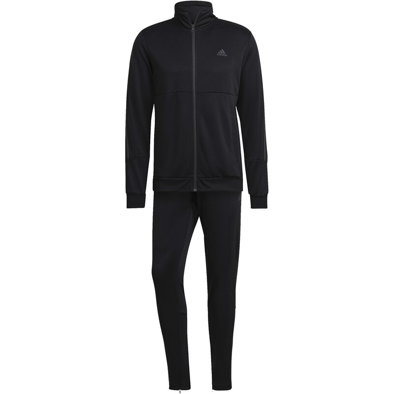 

Тонкий спортивный костюм MTS на молнии Adidas, черный