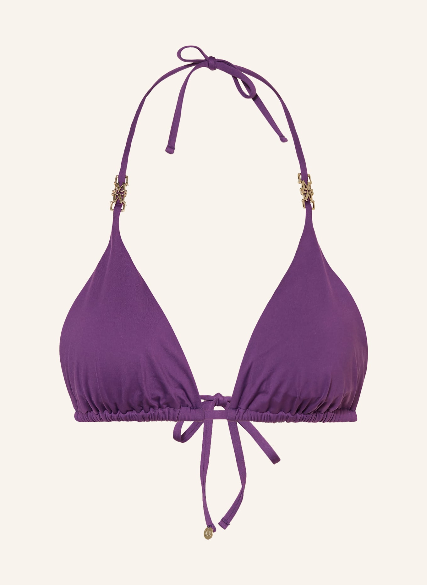 

Треугольный бикини-топ Алекс Max Mara Beachwear, фиолетовый