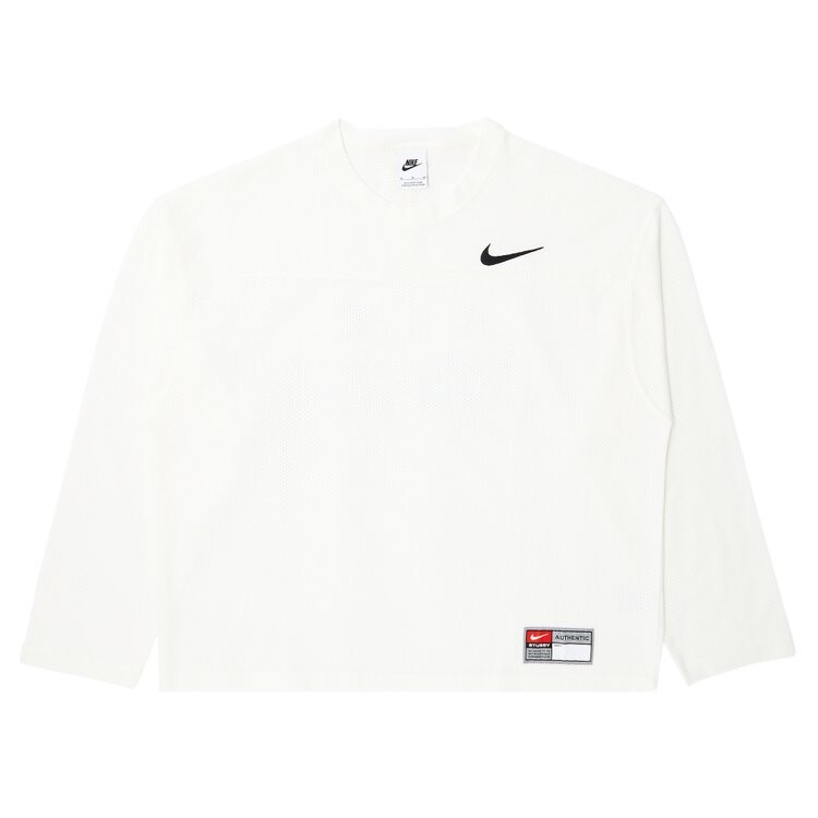 

Джерси Stussy x Nike Dri Fit Mesh 'Sail', серый
