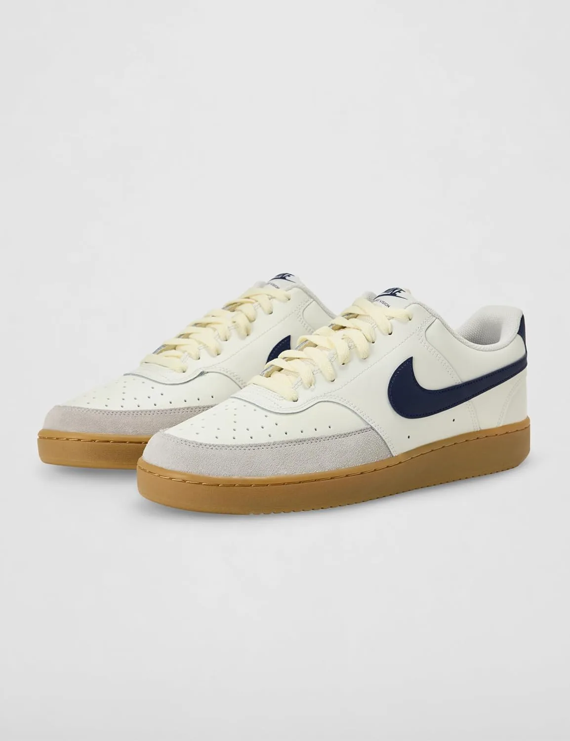 Мужские кроссовки Nike Court Vision Low, темно-синий/светло-коричневый — фото 4