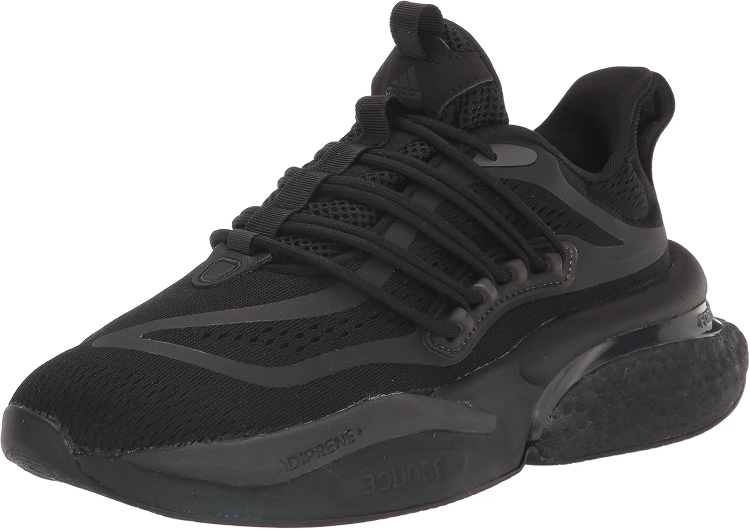 Кроссовки для бега Adidas для взрослых, унисекс, модель HP2758, черный/серый — фото 2