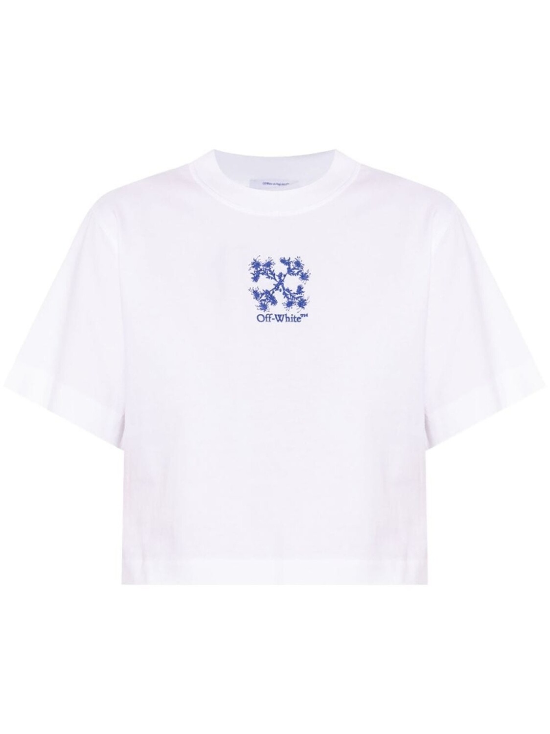 

Off-White футболка с логотипом, белый