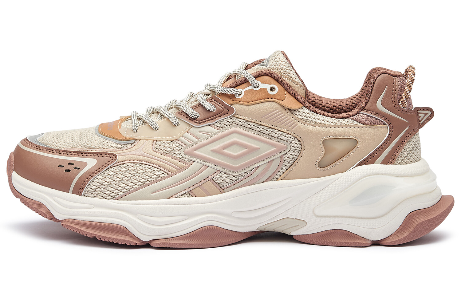 

Кроссовки umbro Chunky Sneakers Men Low-top Milk Tea/beaver Brown, коричневый