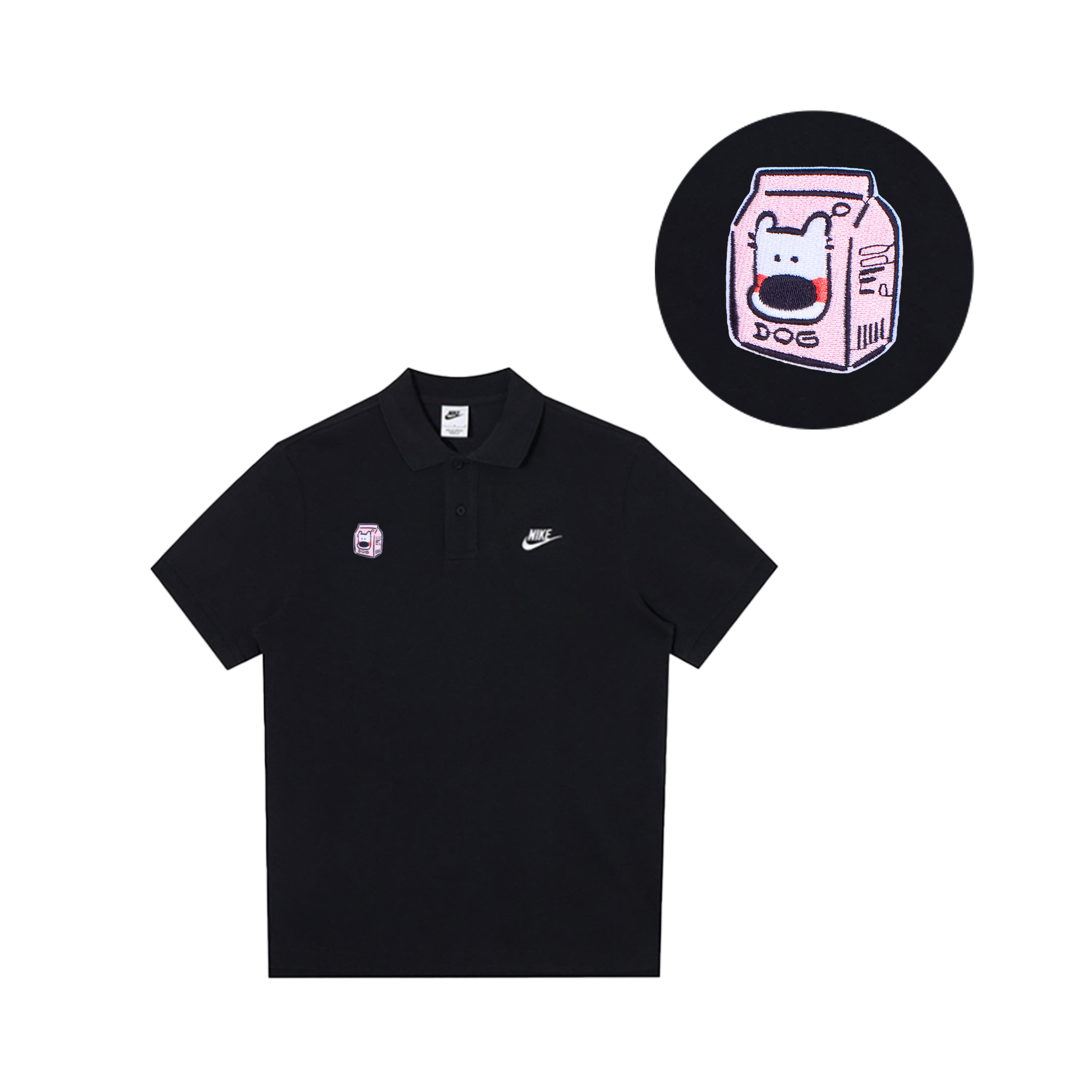 

Nike Спортивная поло мужская black, Черный, Nike Спортивная поло мужская black