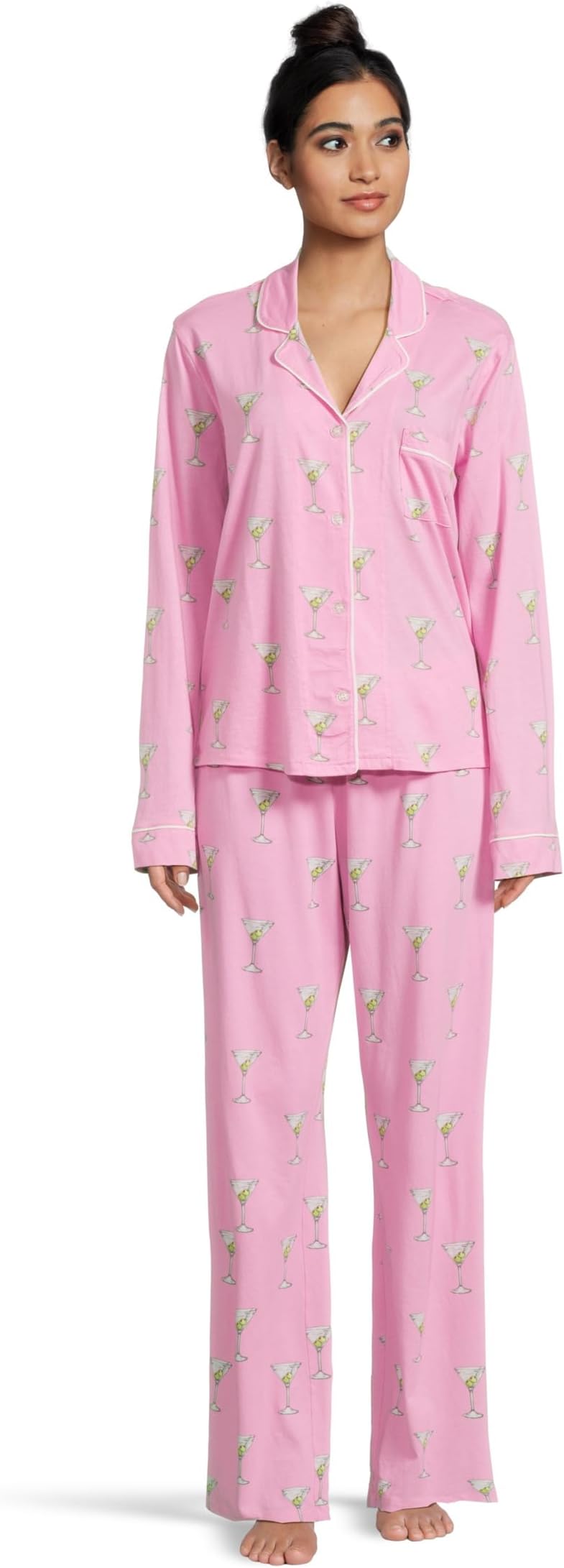 

Пижама P.J. Salvage Playful Prints Pajama Set, цвет Bubblegum