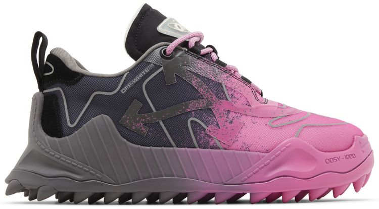 

Кроссовки Off-White ODSY-1000 'Pink Purple Spray Paint', розовый