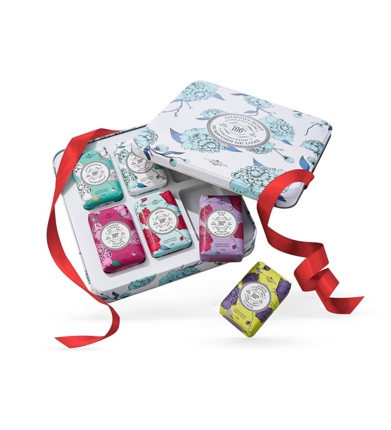 

La Chatelaine Набор элитного женского мыла белого цвета