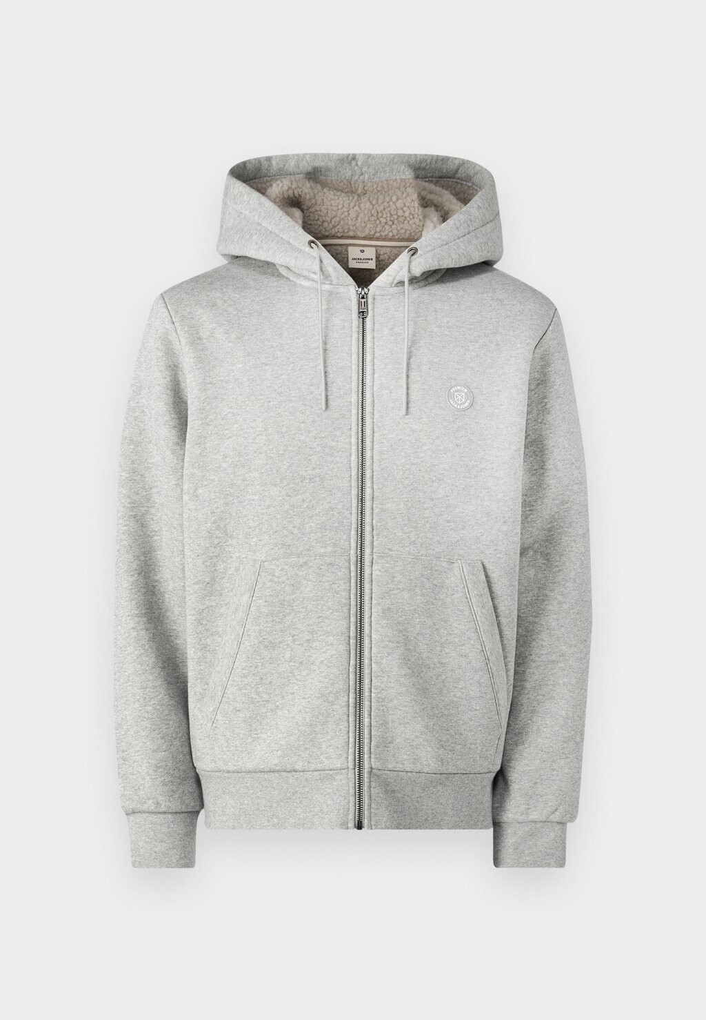 

Толстовка с капюшоном JPRBLUMASON Jack & Jones, цвет Mottled Light Grey