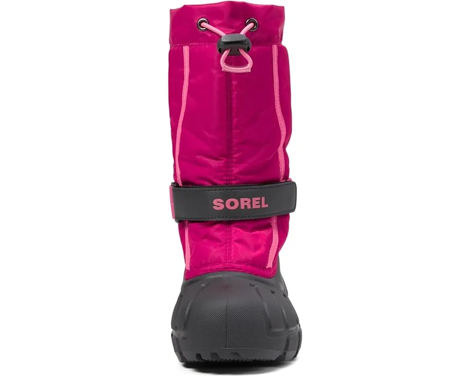 Ботинки SOREL Kids Flurry (Toddler/Little Kid/Big Kid), Deep Blush/Tropic Pink — фото 2