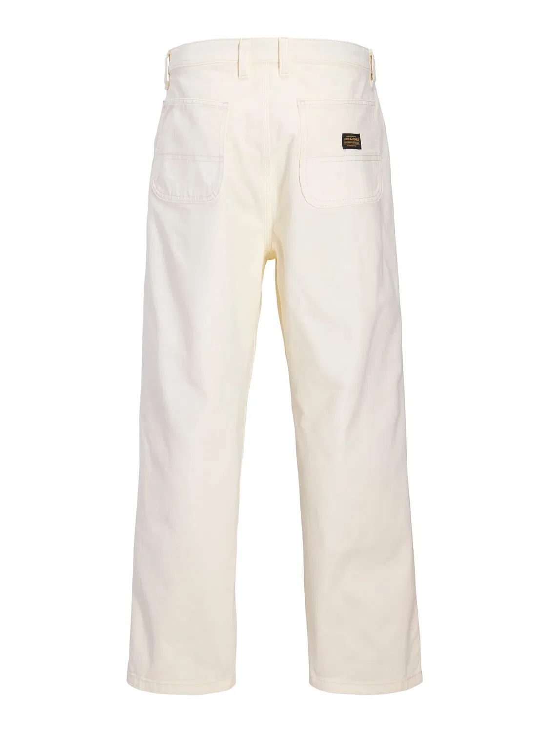 Штаны baggy fit из органического хлопка JACK & JONES Junior, antique white — фото 2