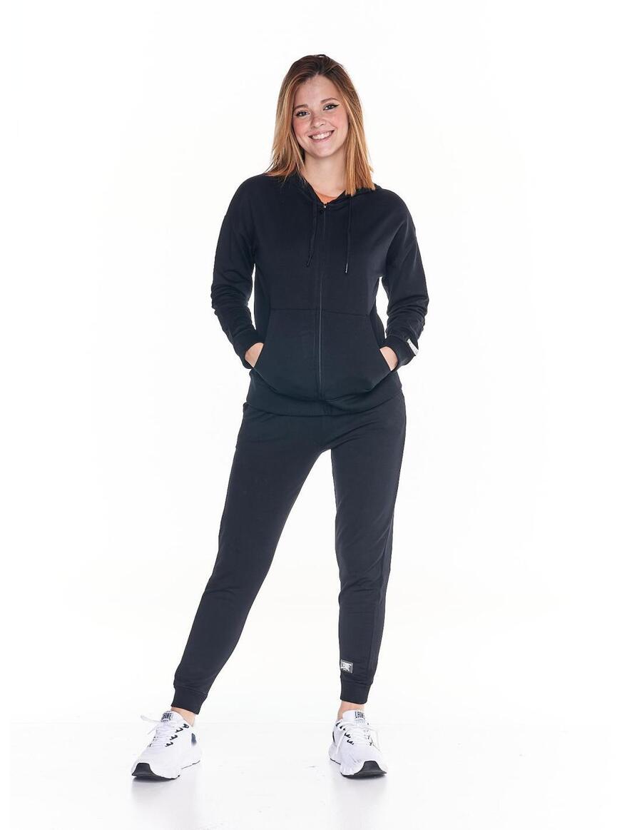 

LEONE 1947 APPAREL Базовый женский спортивный костюм Welcome Back с капюшоном и молнией.