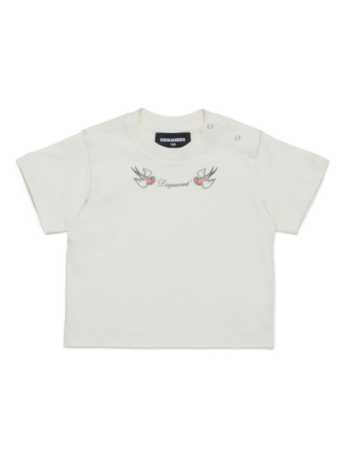 

DSQUARED2 KIDS футболка с логотипом, белый