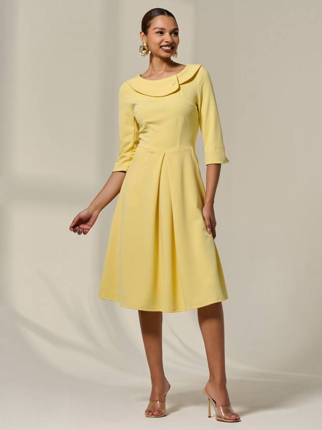 

Платье миди с рукавом 3/4 Jolie Moi