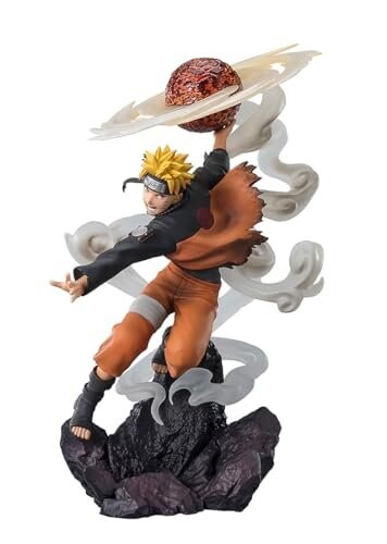 

TAMASHII NATIONS - Наруто Шиппуден - [Бонусная битва] Наруто Узумаки - Коллекционная фигурка Sage Art: Lava Release Rasenshuriken, Ghosts Bandai Figuarts ZERO
