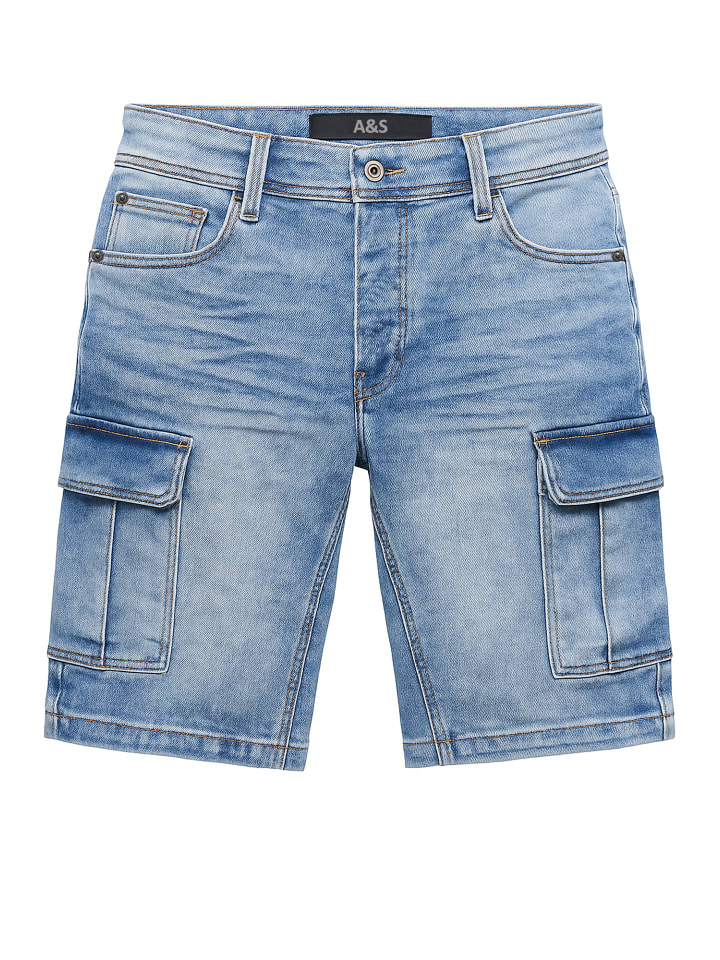 

Джинсовые шорты EGOMAXX, светло-синий