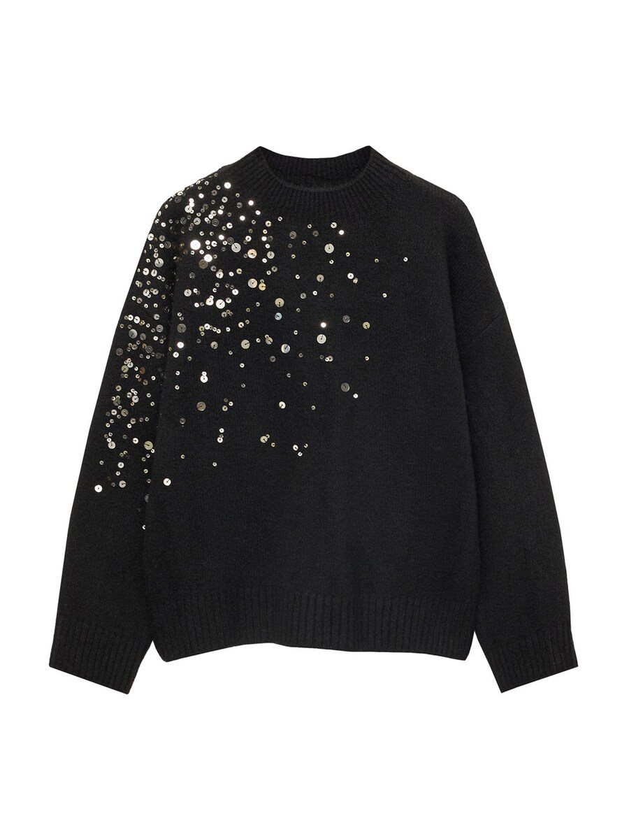 

Свитер MANGO KIDS Holly, черный