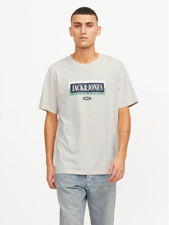 

Футболка стандартного кроя Jack&Jones, серый