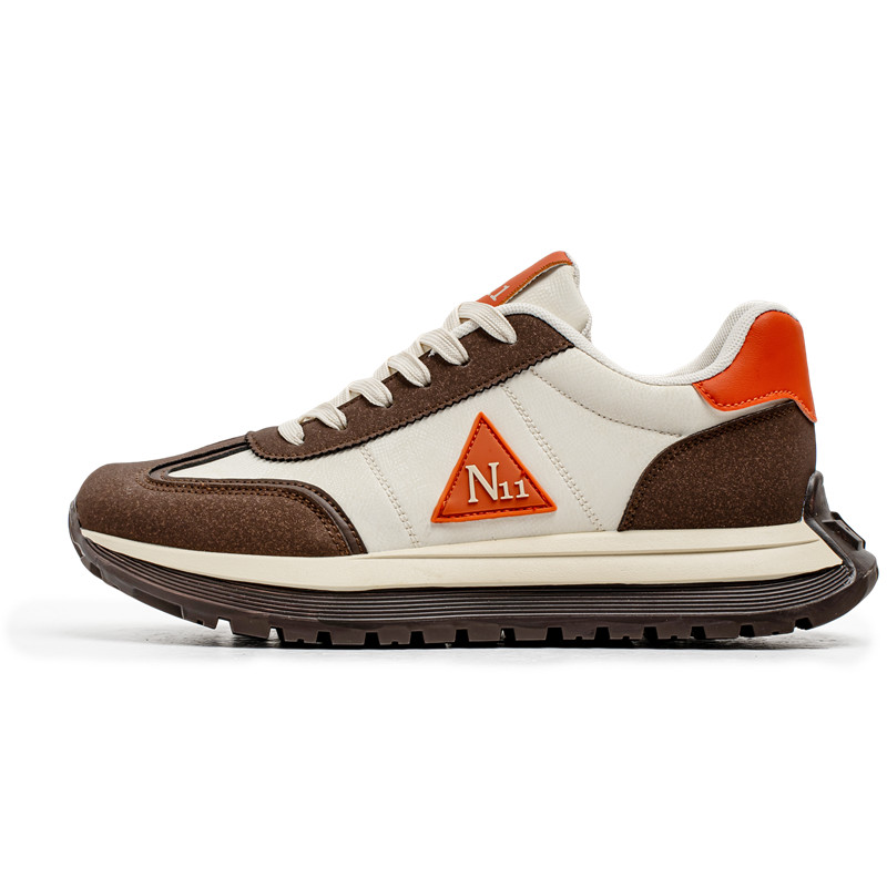 

Boogie Bear Мужские повседневные кеды низкие бело-серые черные бежево-коричневые бежево-коричневые, цвет Beige Brown